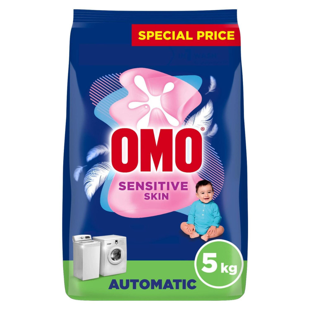 Omo Antibacterial Auto Sensitive 5 Kg