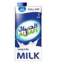 الصافي حليب طويل الأمد كامل الدسم من 1 لتر