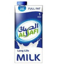 الصافي حليب طويل الأمد كامل الدسم من 1 لتر