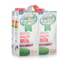 Al Safi, Long Life Low Fat Milk 4 x 1Ltr