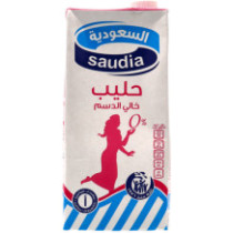 Saudia Skim Milk 1 liter