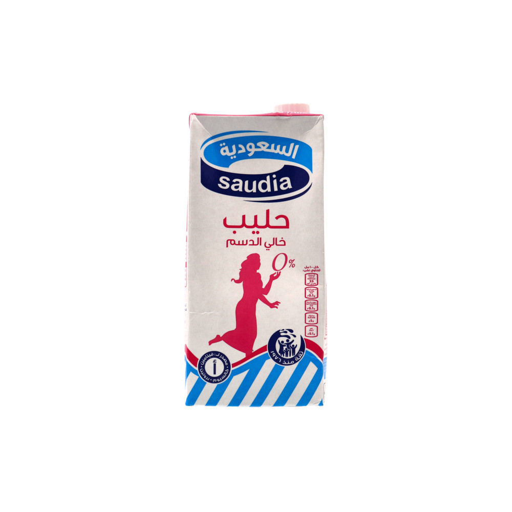 Saudia Skim Milk 1 liter