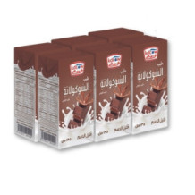 KDD Long-Life Chocolate Milk 6 135 ml