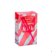 KDD Strawberry-flavored milk 6 x 250 ml