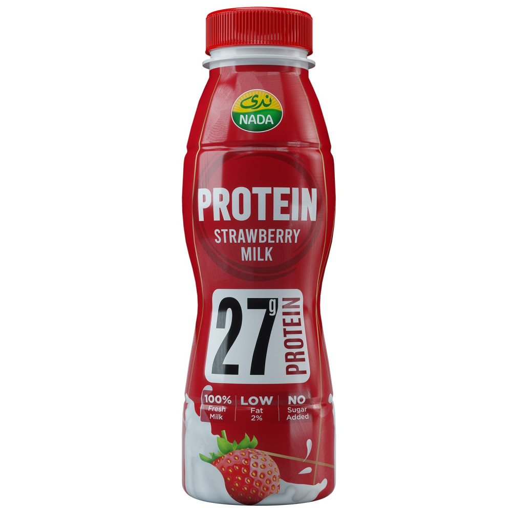 Nada Protein Milk - Strawberry - Low Fat (320 ml)