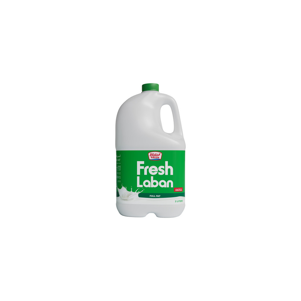 KD Cow Fresh Whole Labn 2 liters plastic