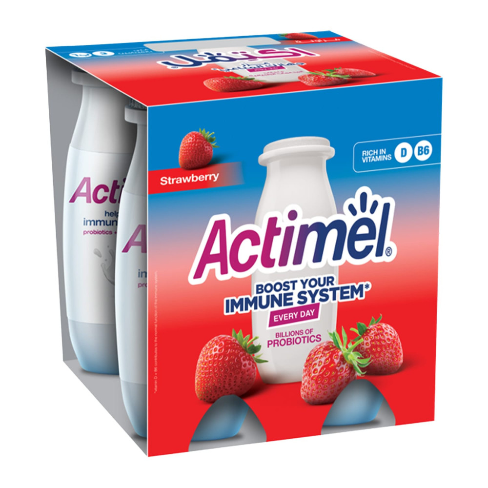 Aktaamil strawberry Labn drink 4 93 ml