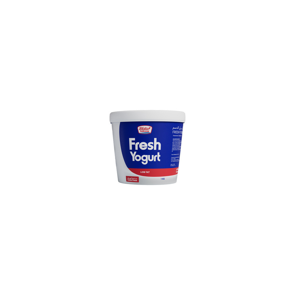 KD Cow Yogurt Yogurt Fresh Fat Stir 1 Kg