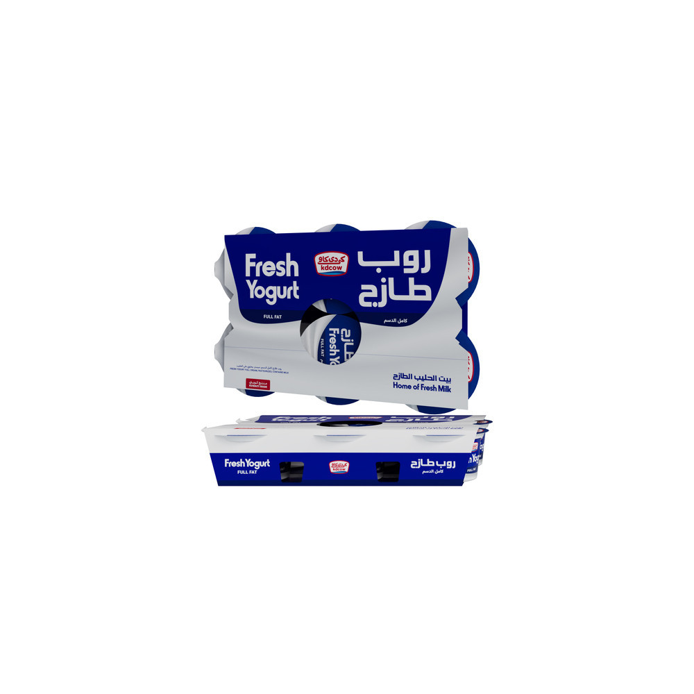 KD Cow Full Fat Yogurt 170 g Packet