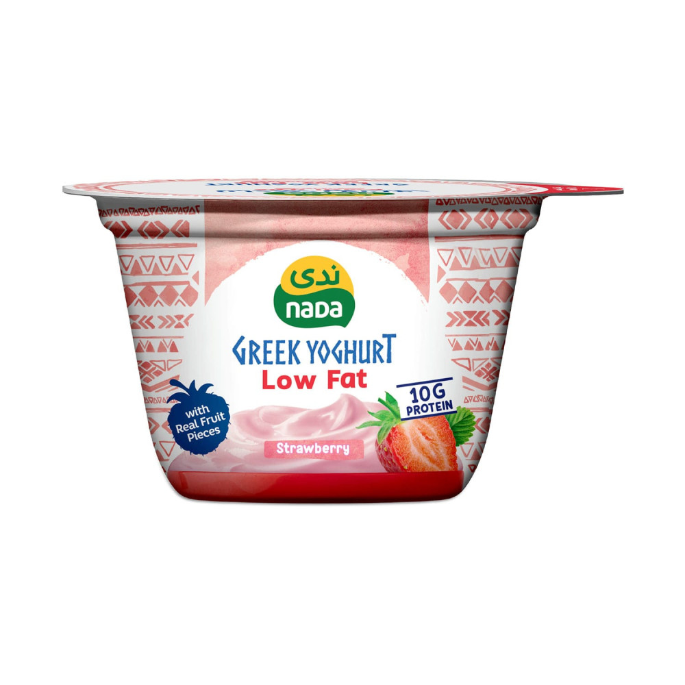 Nada Greek yogurt with strawberries 160 g low fat