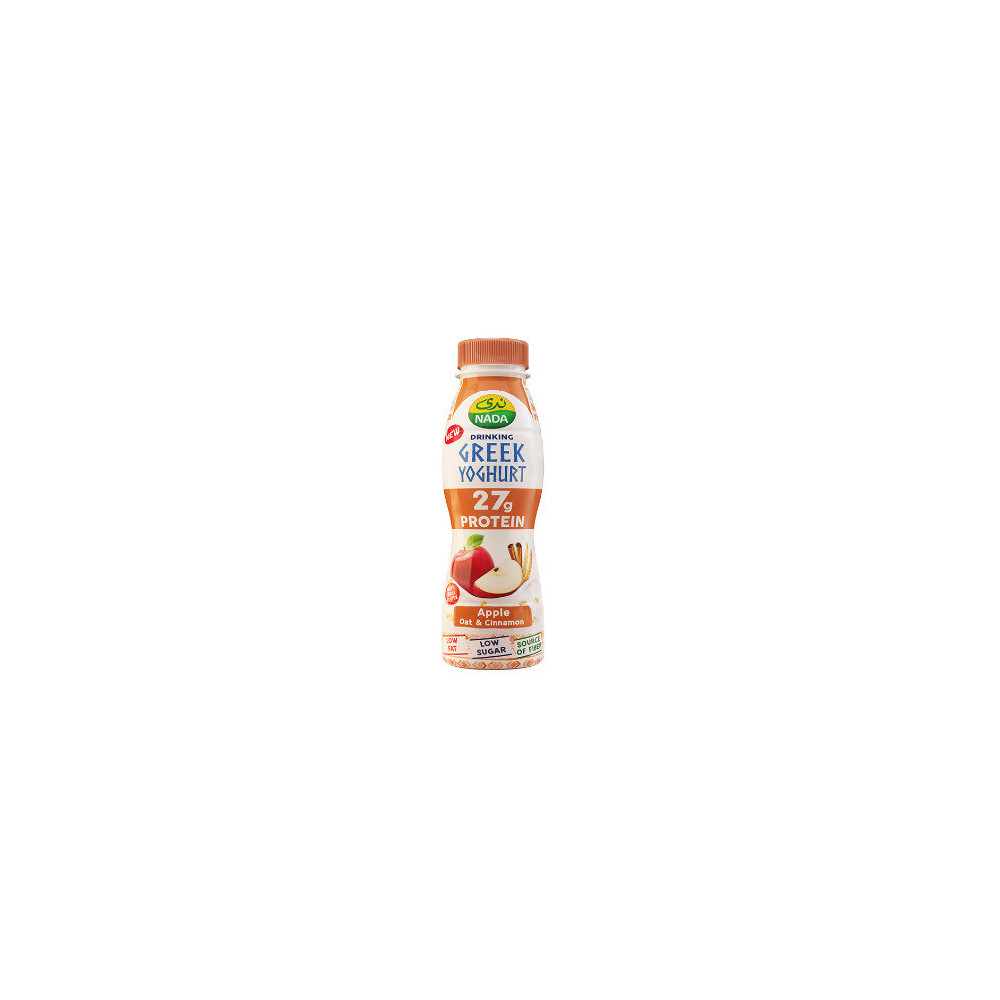 Nada Greek Yogurt Drink Apple + Oats and Cinnamon 330 g