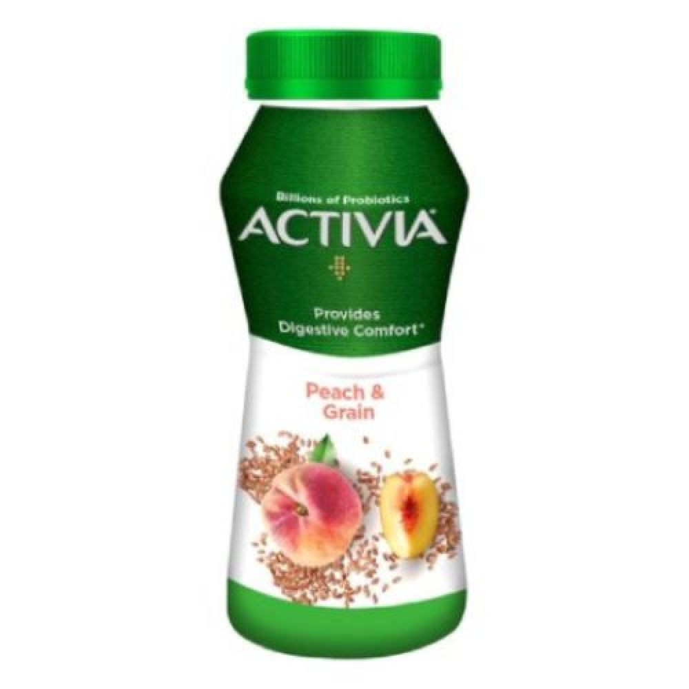 Activia Yogurt Drink 180 ml Peach and Grains