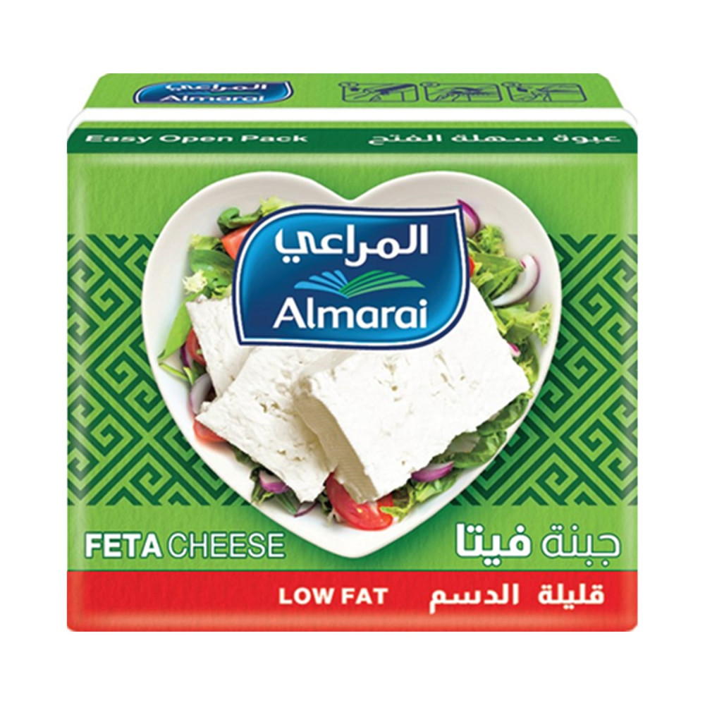 Almarai Low Fat and Salt White Feta Cheese 200g