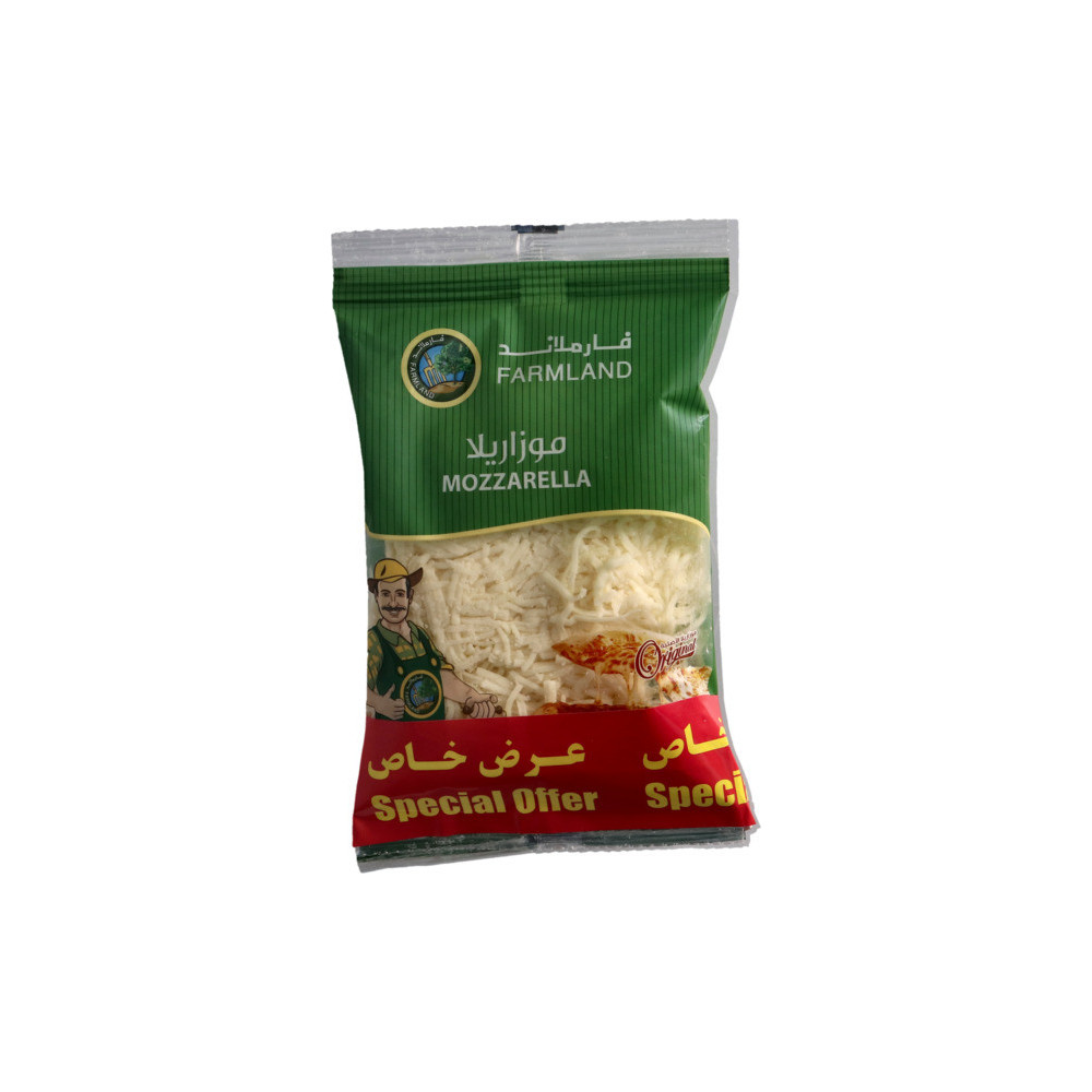Farm Land Mozzarella Cheese Shredded 200g 2 Pieces