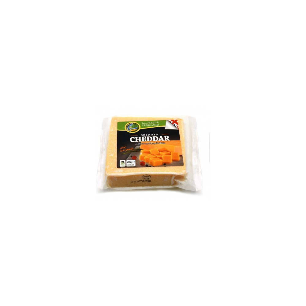 Farmland Cheese Mild Red Cheddar 200 g