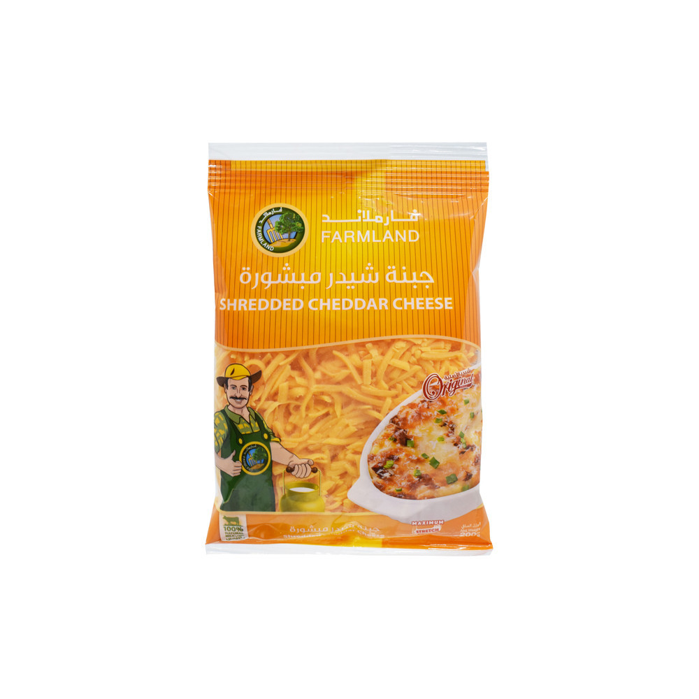 Farmland Shredded Cheddar Cheese (200g)