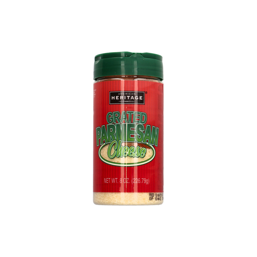 Heritage Grated Parmesan Cheese 8 oz