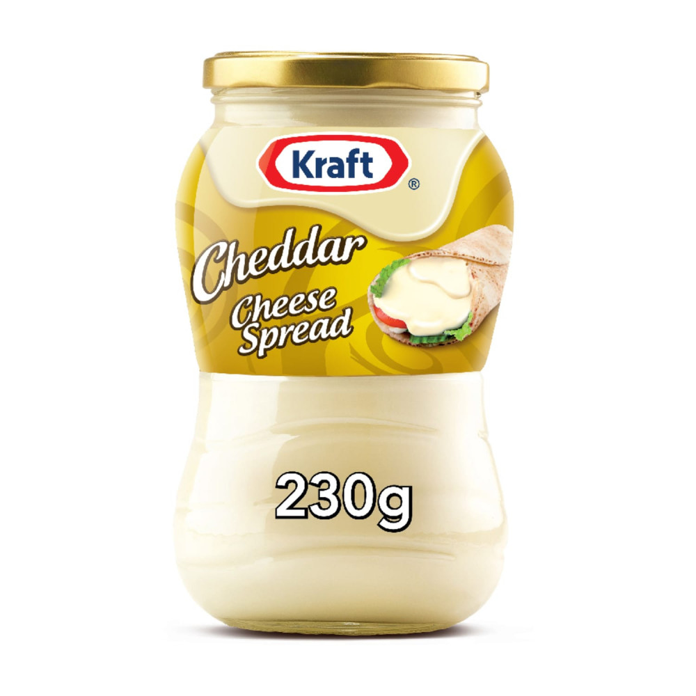Kraft Cheese Cheddar Creamer Cups 230g