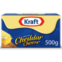 Kraft Singler Cheddar cheese (500 g)