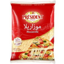 President's Mozzarella Grated Cheese 900g