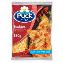 Puck Tex Mix Cheese Mozzarella & Cheddar Milk 180 gm
