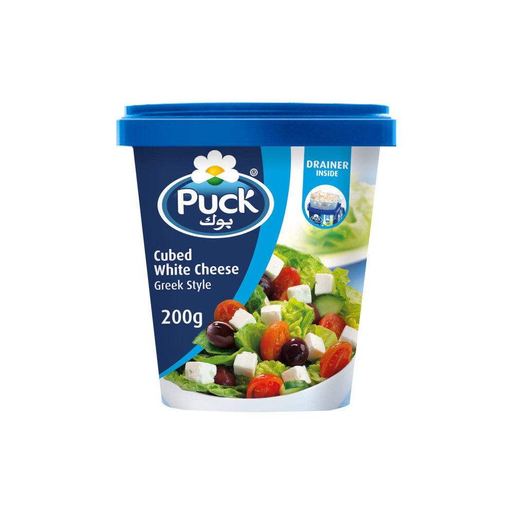 Puck White Feta Cheese Cubes 200 g