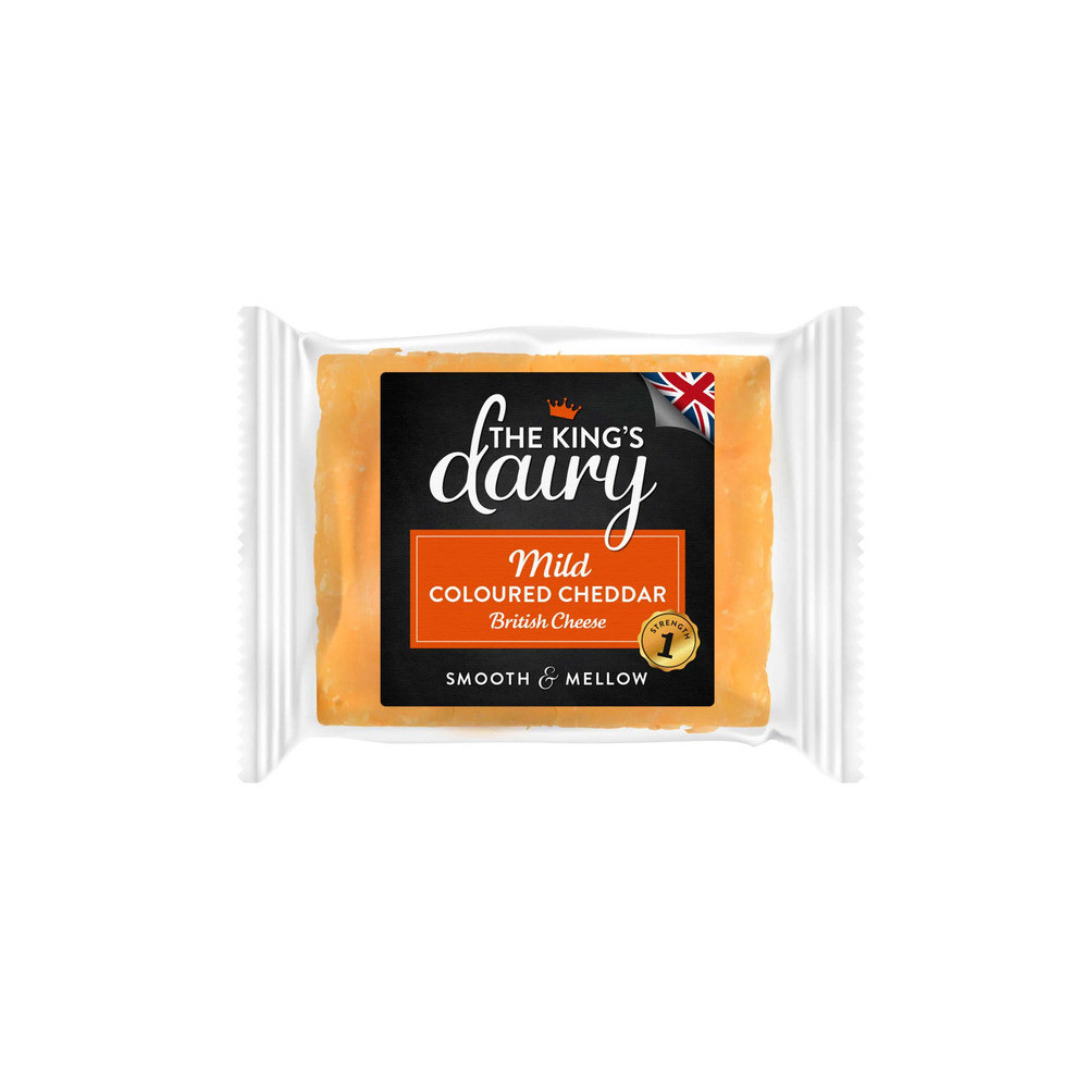 The King's Dairy Cheddar Cheese 200 gm