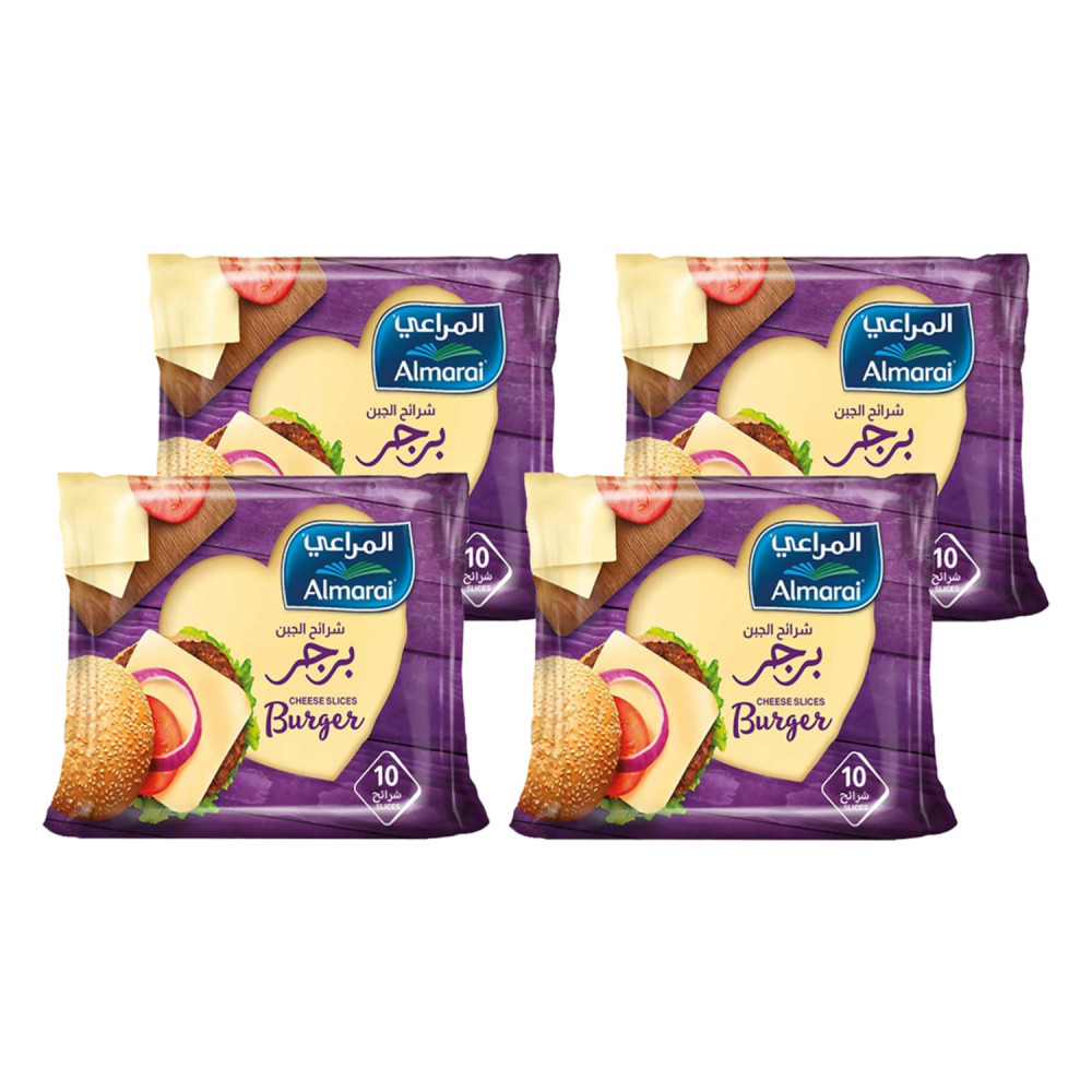 Almarai Burger Cheese Slices 200 g 3+1 free offer