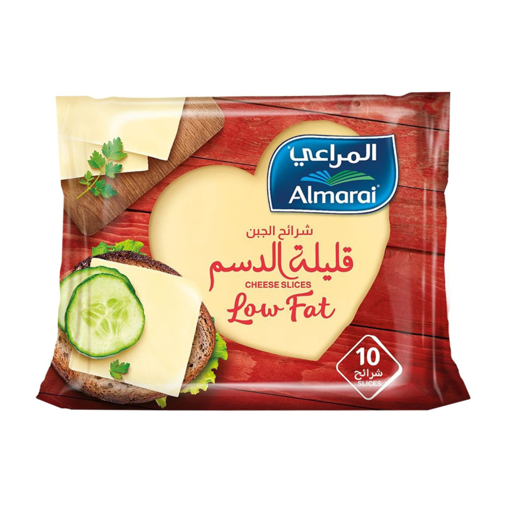 Almarai Low-Fat Cheddar Cheese Slices 200g