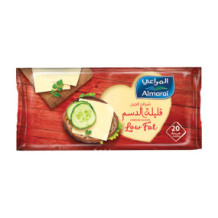 Almarai Low-Fat Sliced Cheese 400 g