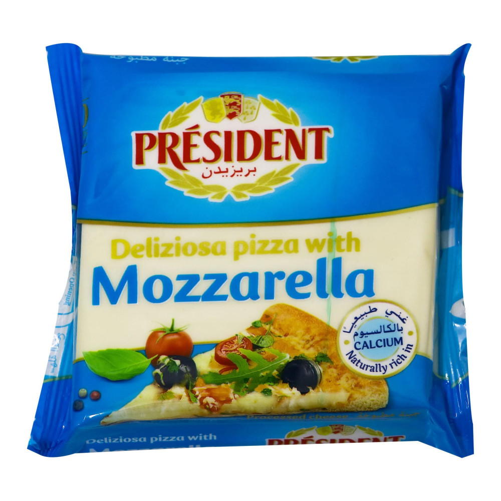 President Cheese Sliced Mozzarella 200 gm