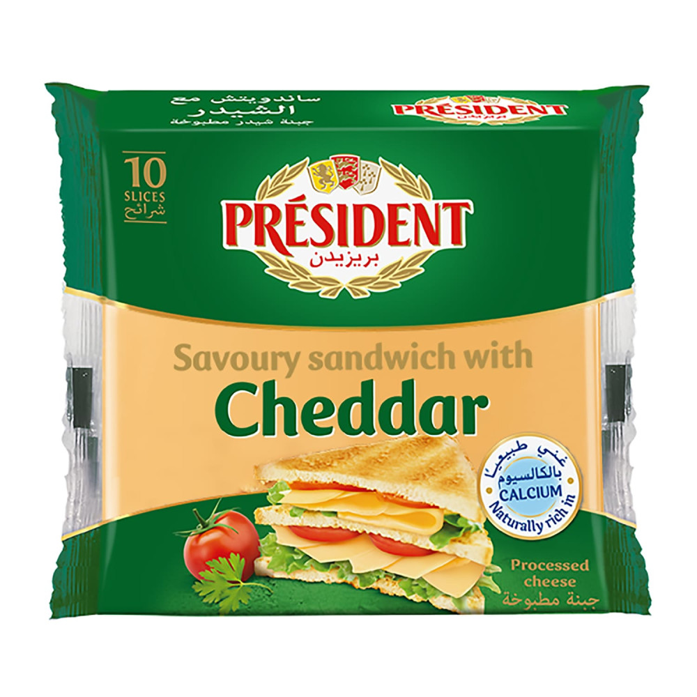 President Cheese Sliced Sandwich 200 gm
