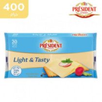 President Low Fat Cheese Slices 400 g