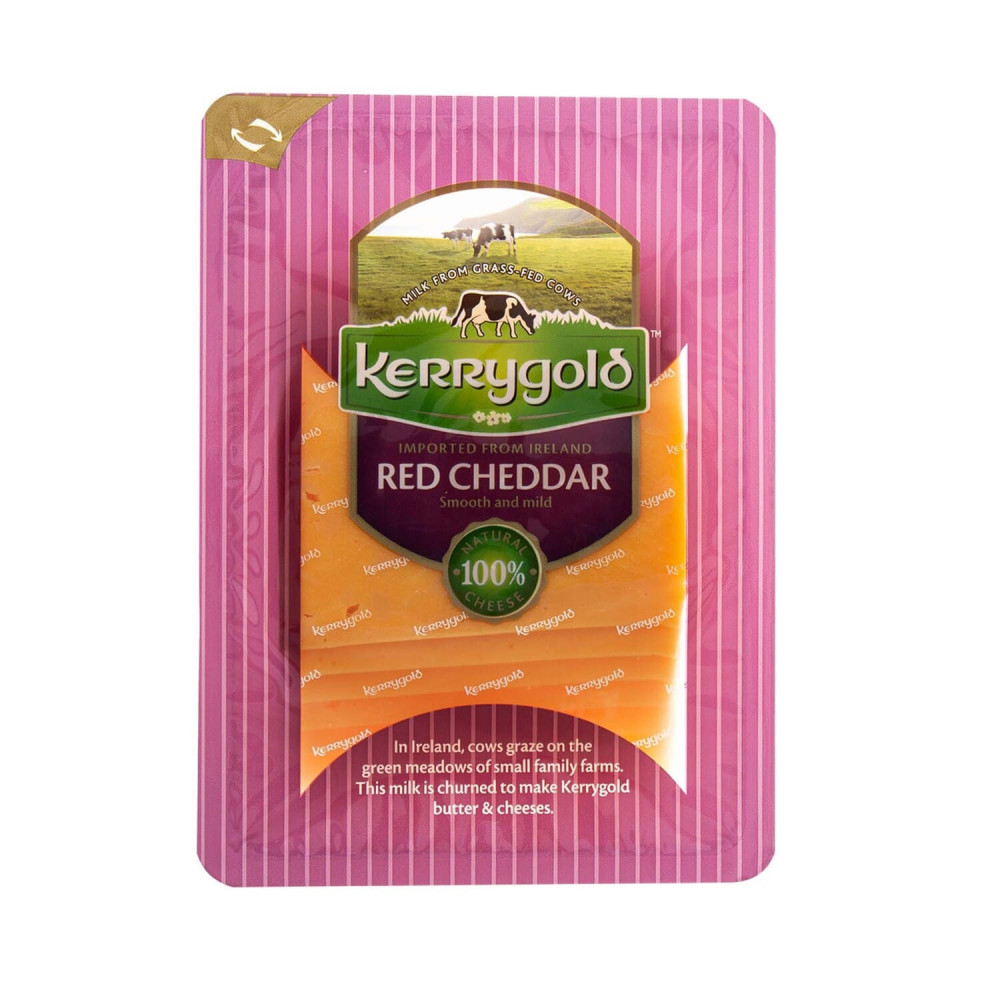 Kerry Gold Cheddar CheeseRed Sliced 150 g