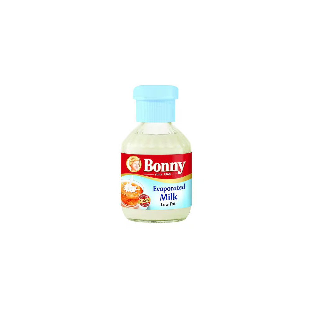 Bonny evaporated milk - glass - 170 g