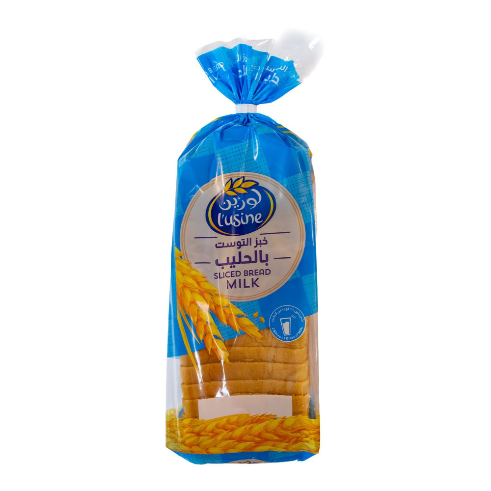 L'usine Sliced Milk Bread, 600g