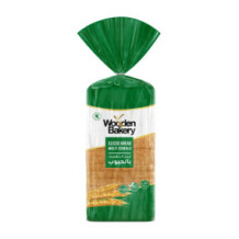 Whole grain toast bread 550 g Wooden Bakery