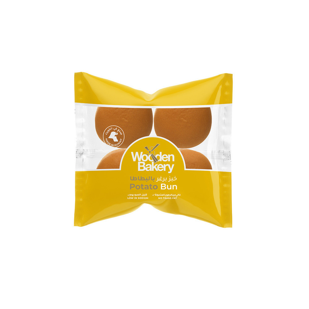 Potato burger buns 260 g Wooden Bakery