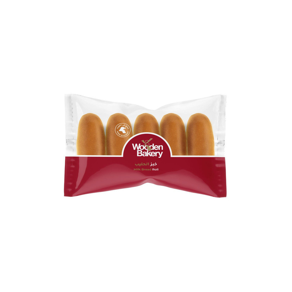 Milk bread 170 g 6 pieces Wooden Bakery