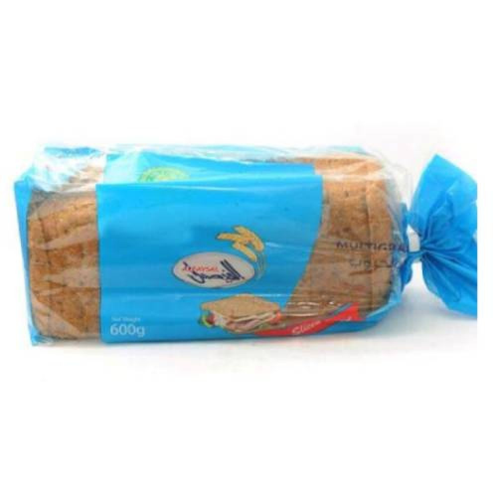 Al Faysal, TOAST BREAD MULTIGRAIN 600GR