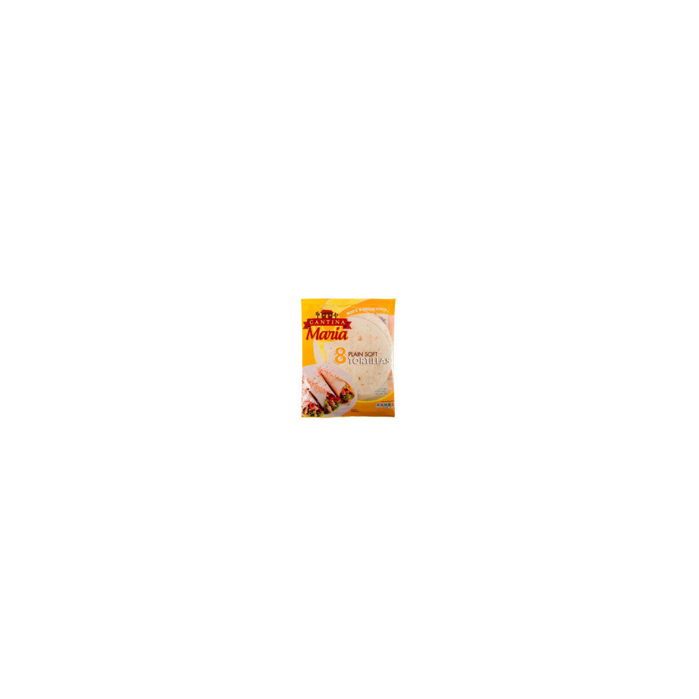 Cantina Maria 8 Plain Soft Tortillas 320G