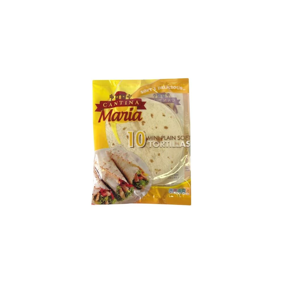 Cantina Maria Tortilla Mini Plain Soft 10 pcs250g.