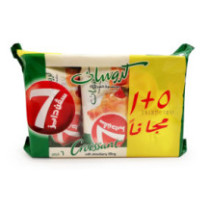 7 Days Croissant with Strawberry Filling, 5 + 1 Free, 6x55g
