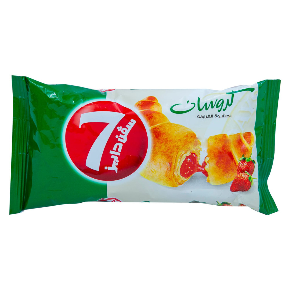 كروسان بحشوة الفراولة 55جم