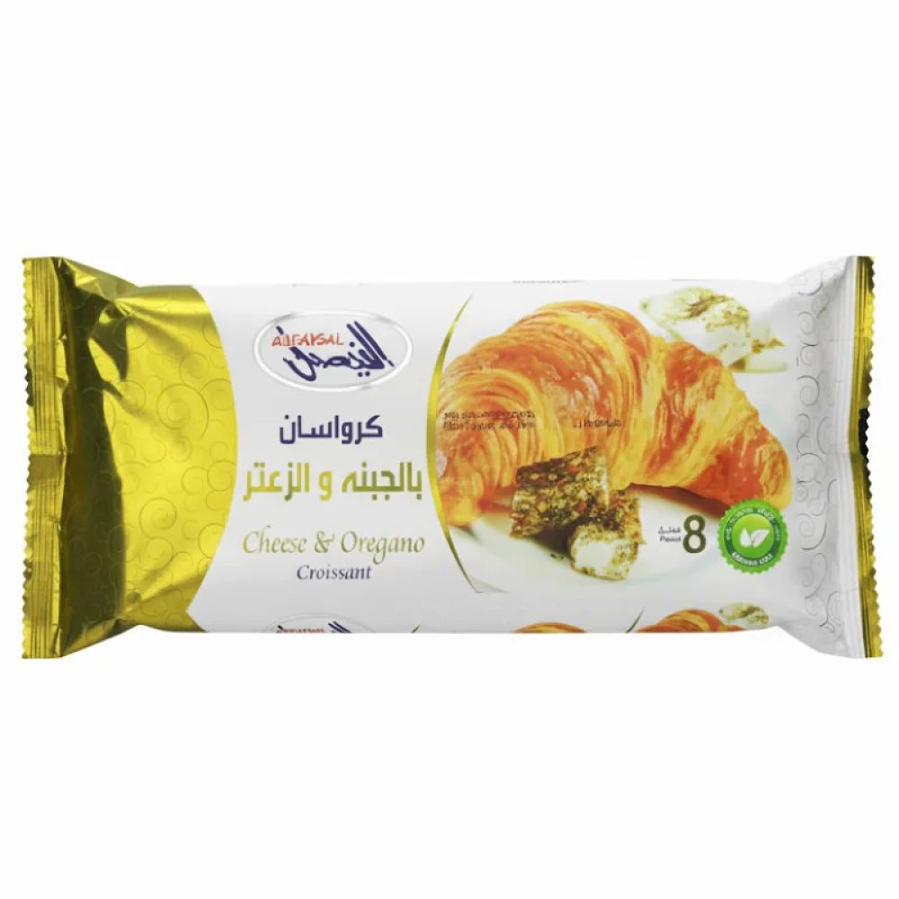 Al Faysal, FAMILY CROISSANTS ZAATAR CHEESE 480G 8PC