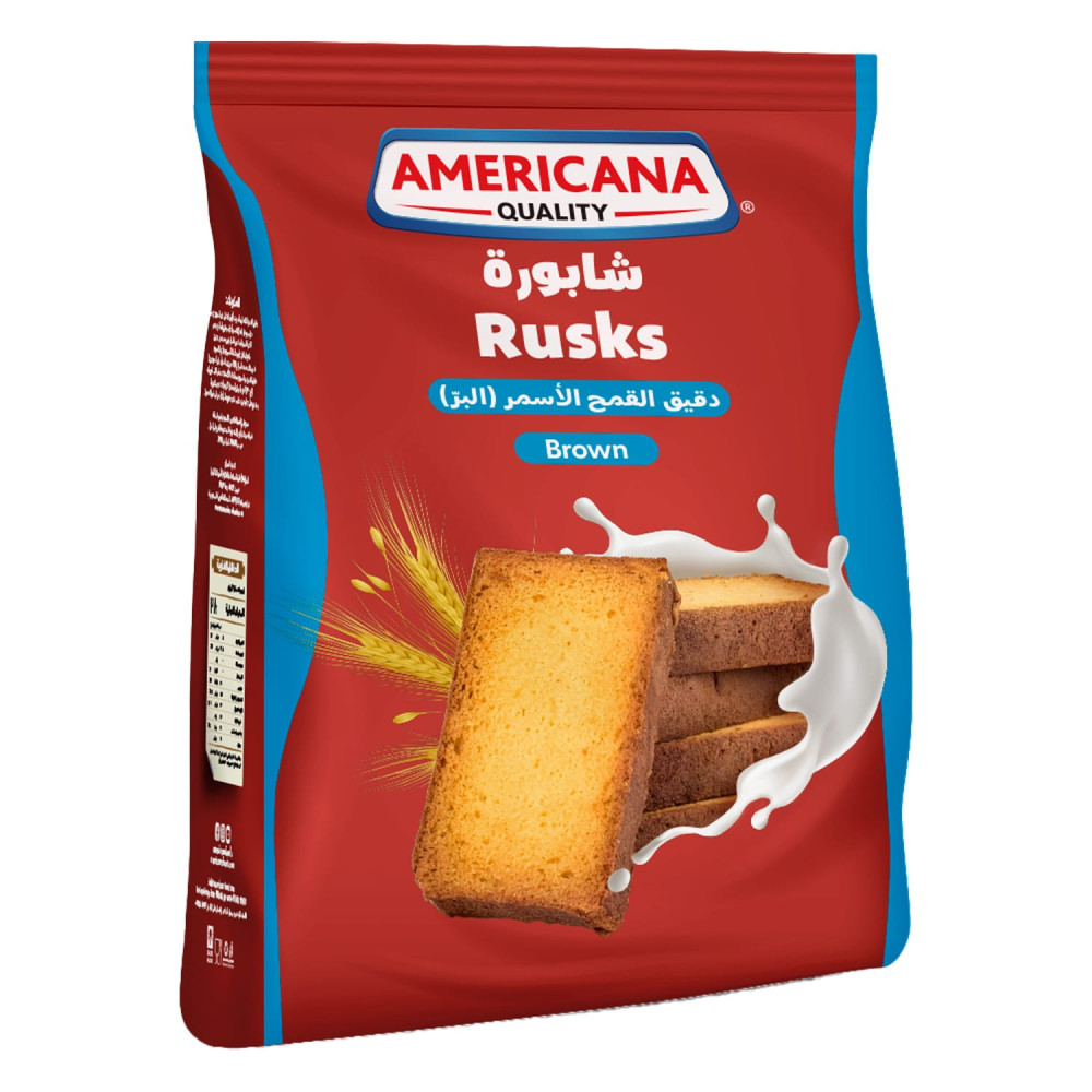 Americana Fresh Brown Rusks, 375g