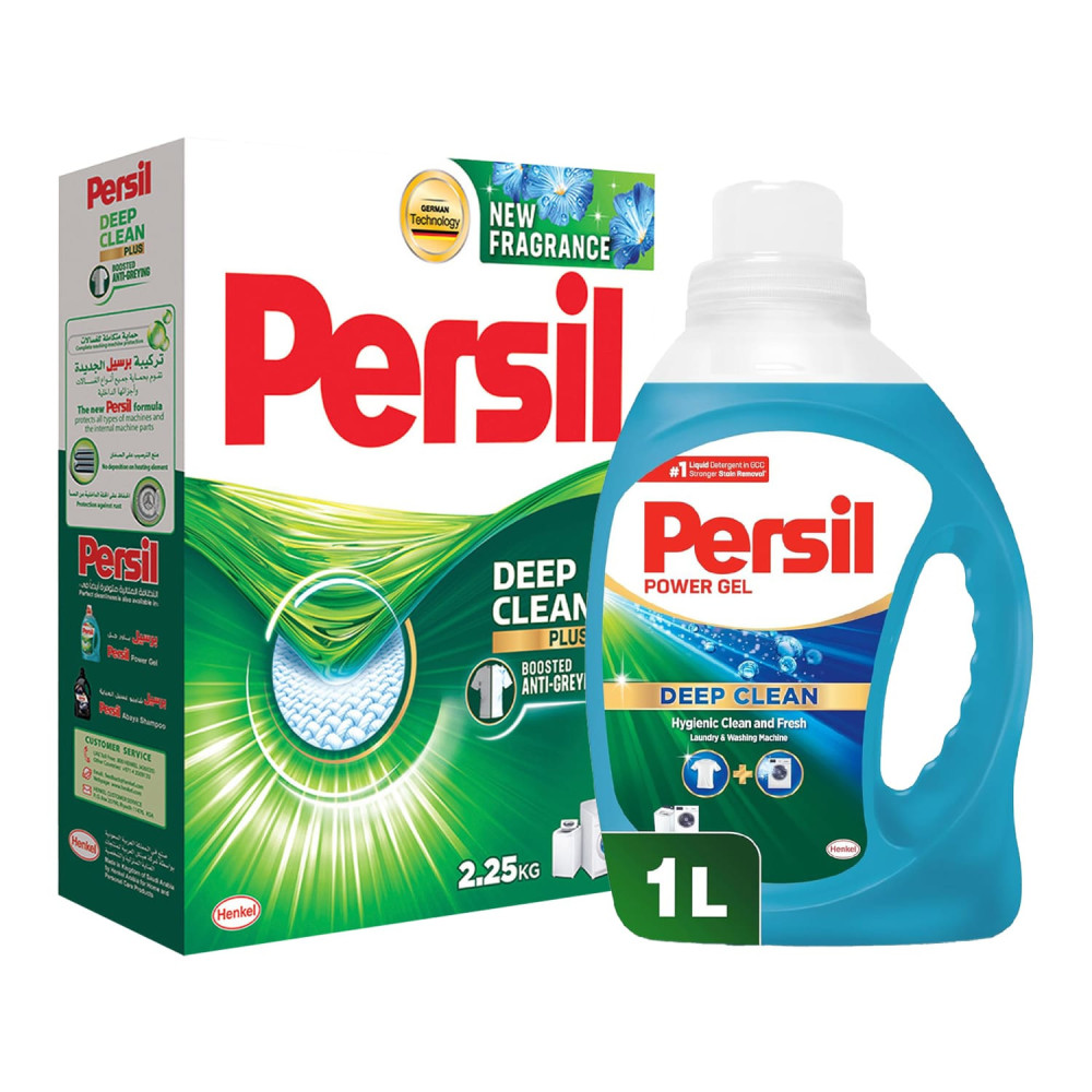 Persil Powder 2.25 Kg + Persil Gel 1 Liter