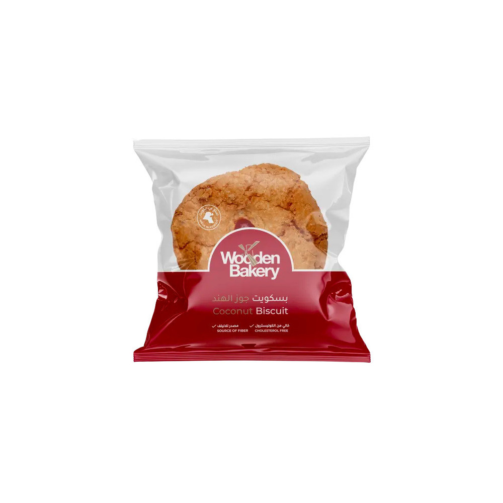 Coconut biscuits 40 g Wooden Bakery