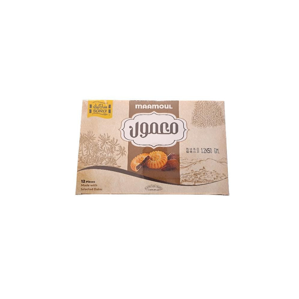 Sara Cake Maamoul with Dates (12 x 50 g)