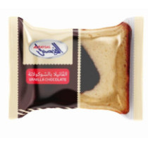 Al Faysal, CAKE VANILA W/H CHOCOLATES 90G